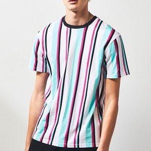 PACSUN PS BASICS STRIPPED DOWN SHIRT 👕